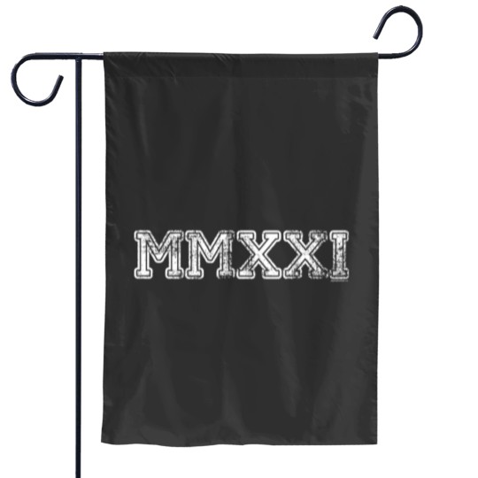Discover Class of 2021 MMXXI Graduation Spirit Him Her Senior 2021 Long Sleeve Garden Flags