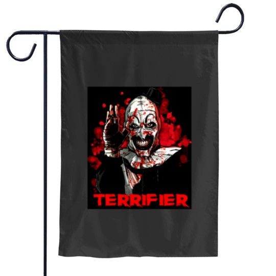Discover Great Model Terrifier Movie Horror Art The Clown Awesome For Movie Fan Garden Flags