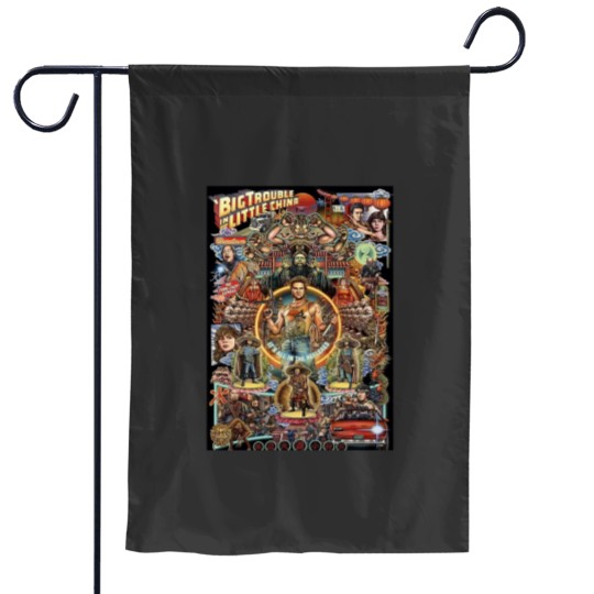 Discover Kurt Russell Movie Little Chinas Big Trouble Essential Garden Flags