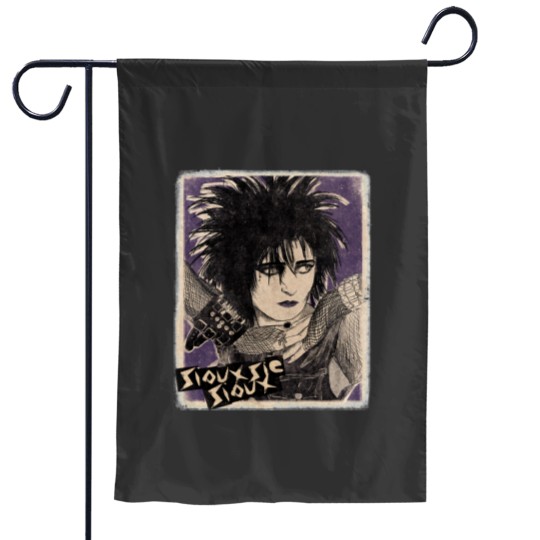 Discover Siouxsie Sioux Garden Flags
