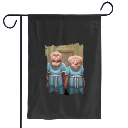 Discover Muppet Maniac Statler amp Waldorf as the Grady Twins Garden Flags