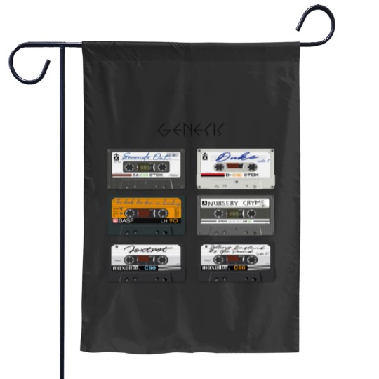 Discover Home Taping Genesisss Fitted Garden Flags