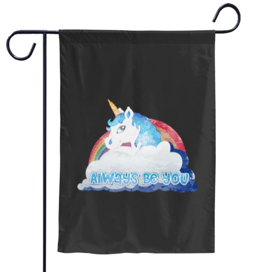 Discover Central Intelligence Unicornss Faded as worn in the film Bob Stone Essential Garden Flags