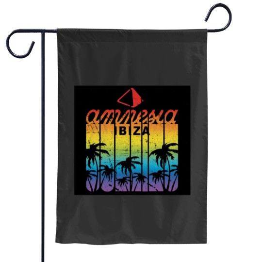 Discover Amnesia IBIZA Club MODEL Vintagess palm trees Legend Club by La French Touch Garden Flags