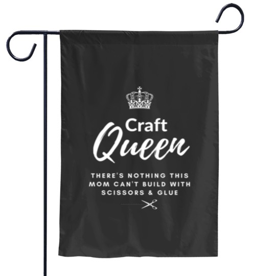 Discover Craft Queen Mom Garden Flags
