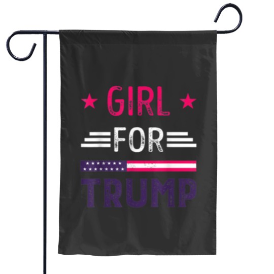 Discover Girl For Trump Shirt Donald Trump Supporter 2020 Shirt Logo cheapss Tee Logo Garden Flags