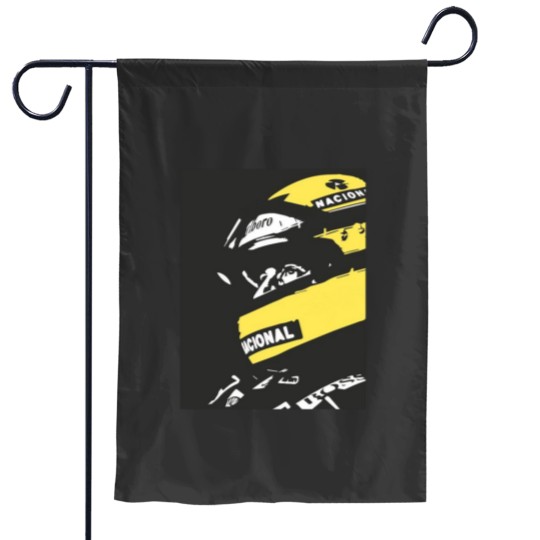 Discover Ayrton Sennaa drawing Garden Flags