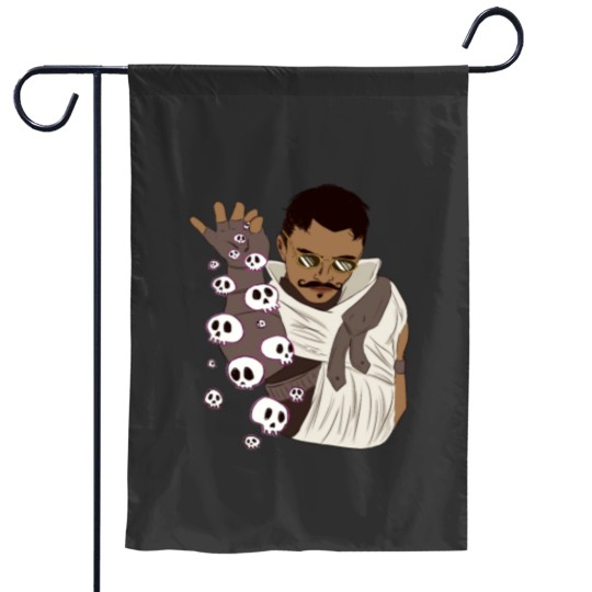 Discover Necromancer bae Garden Flags
