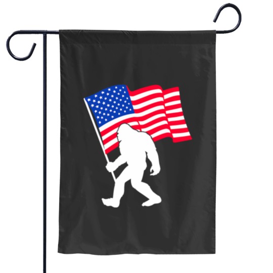 Discover bigfootss weaving USA flag patriotism 4th July Garden Flags