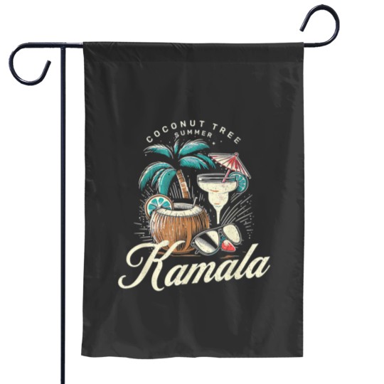 Discover Coconut Tree Summer Vibes Garden Flags