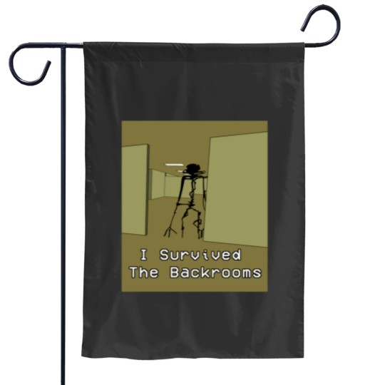 Discover I Survived The Backrooms Garden Flags