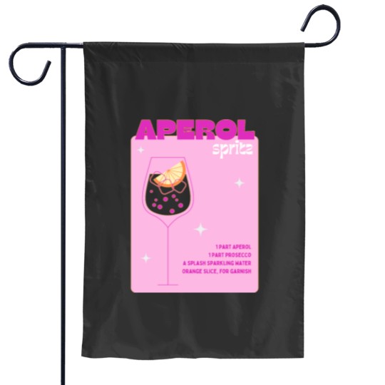 Discover Aperol Spritz Garden Flags