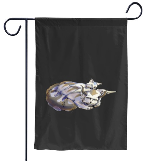 Discover Cats sleeping on each other cat Aang and Appa Garden Flags