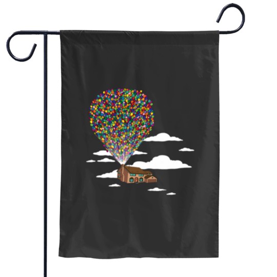 Discover Up Over Springfield Garden Flags