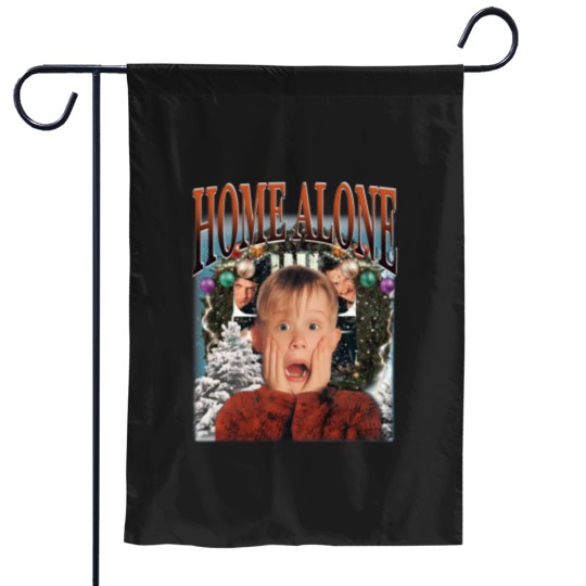 Discover Retro Home Alone Garden Flags, Home Alone Garden Flags, Home Alone Garden Flags, Home Alone Christmas Garden Flags