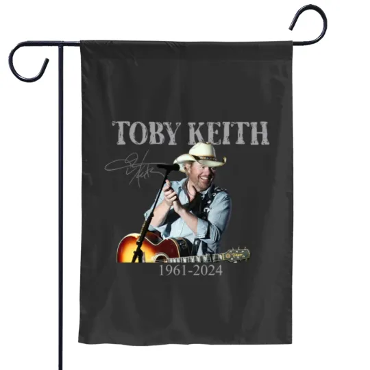Discover Toby Keith Singer Garden Flags