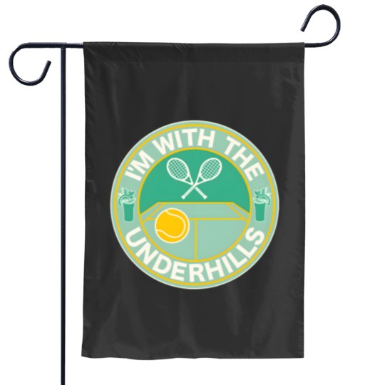 Discover Fletch - I'm With the Underhills Garden Flags
