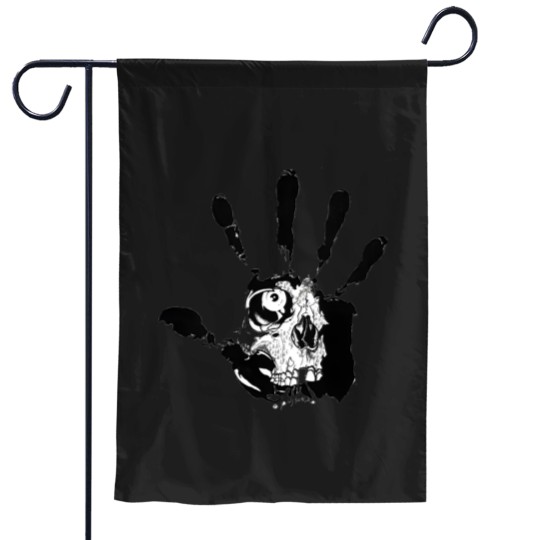 Discover Pushead Hand Of Fear Garden Flags