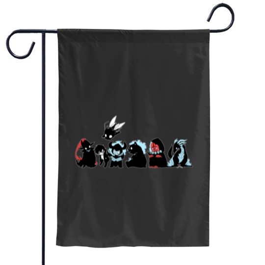 Discover Solo Leveling - All Team Chibi Garden Flags