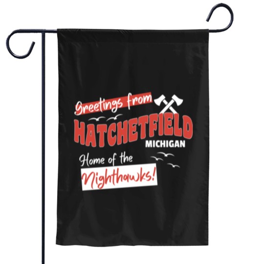 Discover Starkid - Greetings from Hatchetfield Garden Flags