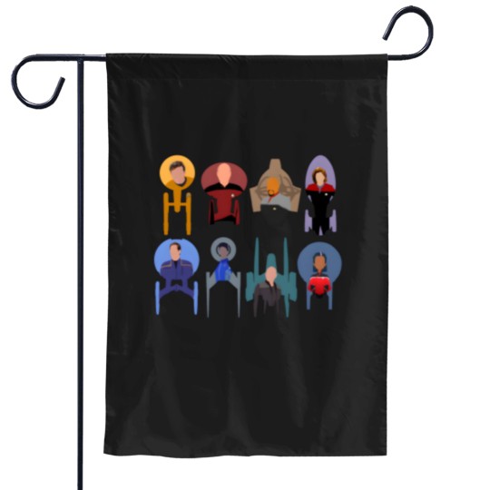 Discover Trek ships & captains 2020 Garden Flags