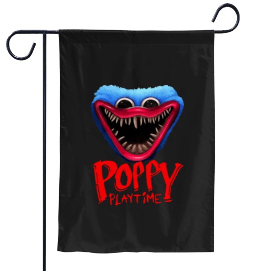 Discover Poppy Playtime Logo Garden Flags
