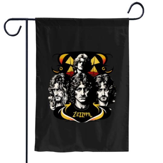 Discover Rock 'n' Roll Royalty Attire Garden Flags
