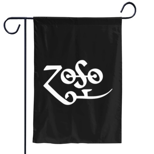 Discover Retro Rock Musical Zoso Garden Flags