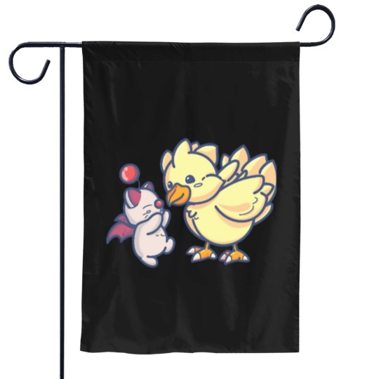 Discover FFXIV Moogle Chocobo Garden Flags