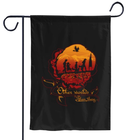 Discover Dark tower other world than these Garden Flags