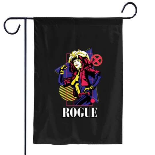 Discover Super Heroes Valentine Couples Matching Rogue Long Sleeve Garden Flags