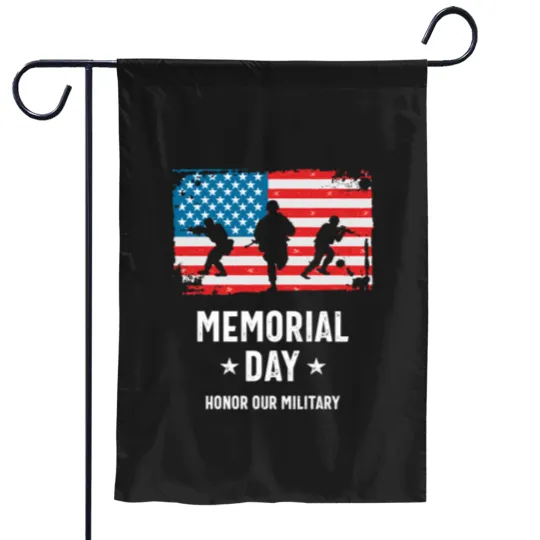 Discover Memorial Day Honor Our Military Garden Flags