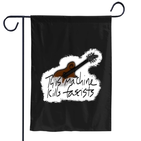 Discover Mandolin This Machine Kills Fascists Garden Flags