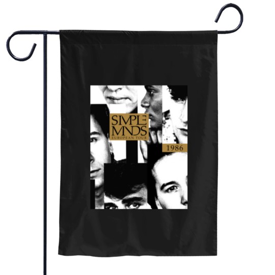 Discover Simple Minds - Once Upon A Time European Tour 1986 Garden Flags