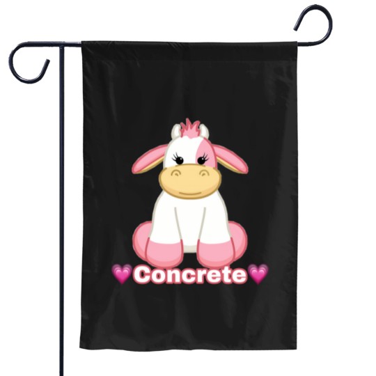 Discover Webkinz Pink Concrete Cow Meme  Sticker 5145 Garden Flags