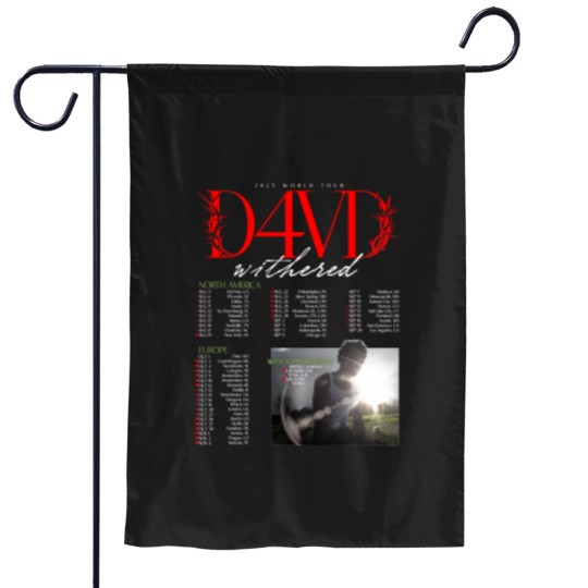Discover D4VD Withered 2025 World Tour Dates Garden Flags