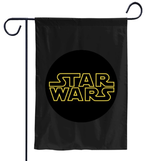 Discover star the wer wars yellow star the wer wars yellow black buy Garden Flags