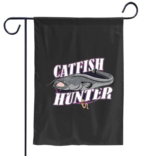 Discover Catfish Gift Mudcat Fisherman wels catfish Garden Flags