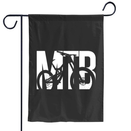 Discover Mountain Bike Garden Flags