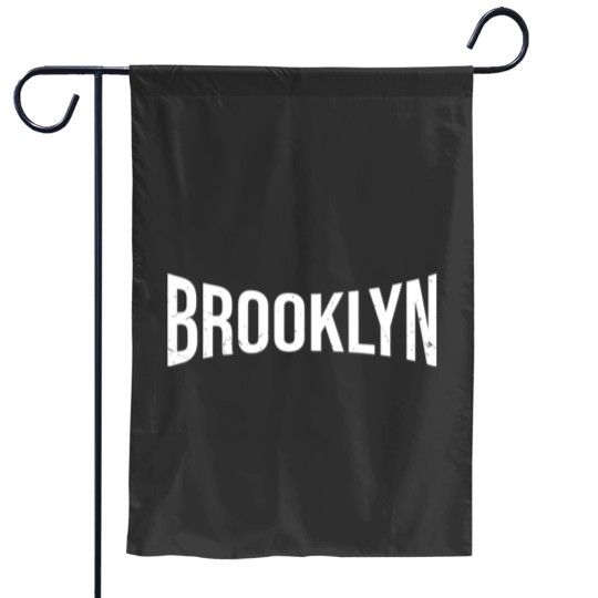 Discover Brooklyn Compressed Vintage Garden Flags