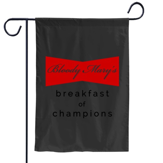Discover Bloody Mary's Breakfast Of Champions Garden Flags