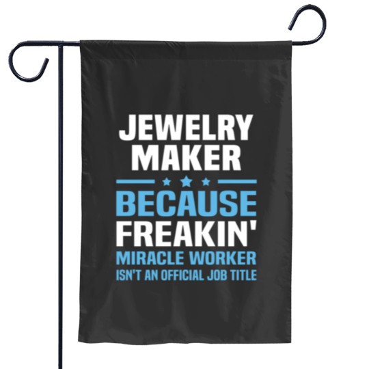 Discover Jewelry Maker Garden Flags
