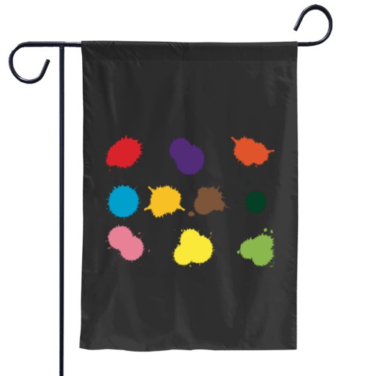 Discover Splat Collection Garden Flags