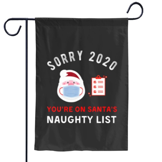 Discover FUNNY SANTA's NAUGHTY LIST CHRISTMAS 2020 FUN FAMI Garden Flags