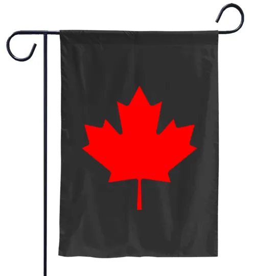Discover Red Canada Maple Leaf Souvenir Garden Flags