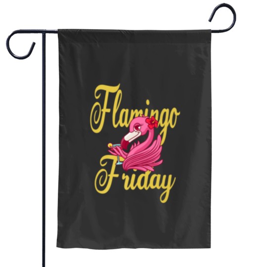 Discover Flamingo Friday Garden Flags