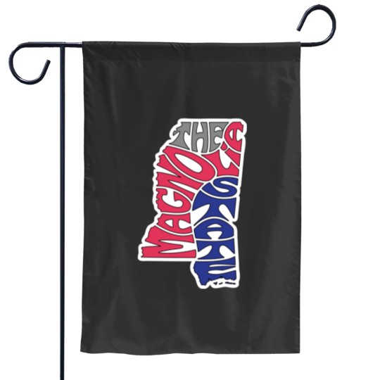 Discover The Magnolia State - Mississippi Wo Garden Flags