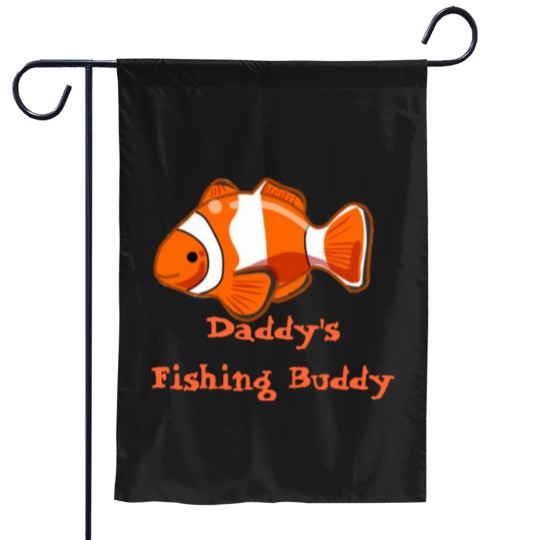 Discover Daddy's Fishing Buddy Infant Garden Flags