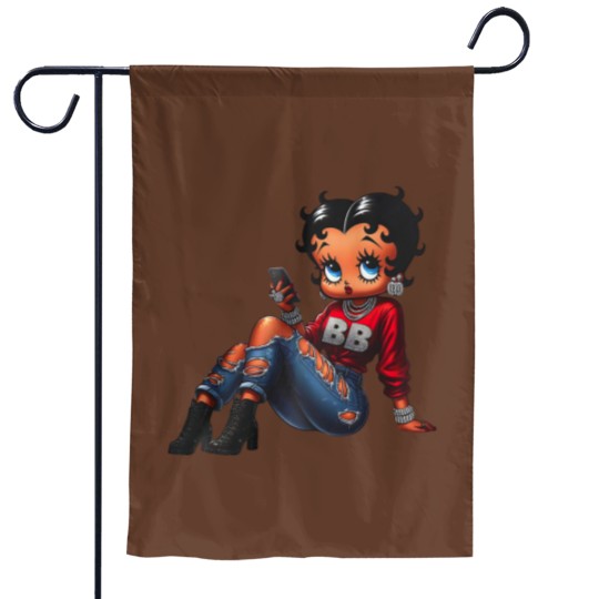 Discover Betty Boop Streetwear Garden Flags