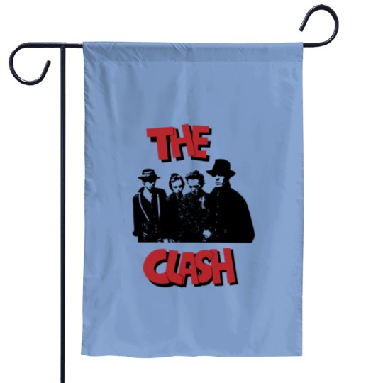 Discover The Clash Vintage Rare Garden Flag - British Punk